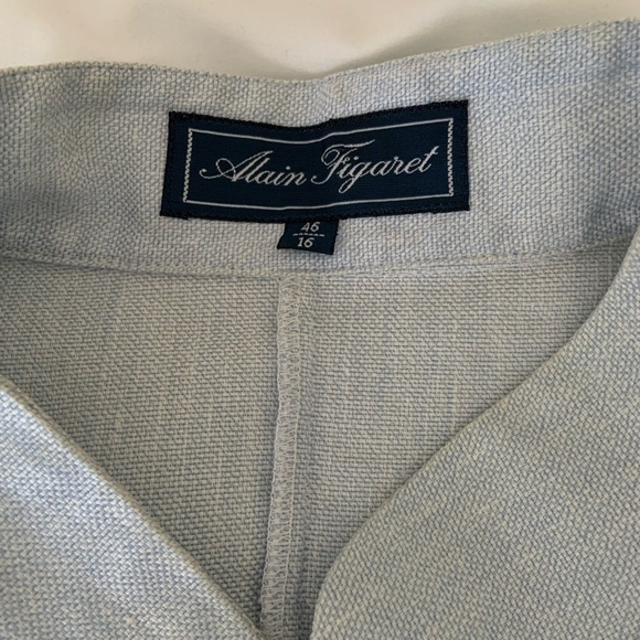 Luxury French brand - 100% linen Jacket/ Blouse Medium to Large - Picture 12 of 12